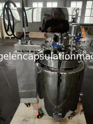 Cápsula macia elétrica do laboratório que faz a pequena escala da máquina de aço inoxidável