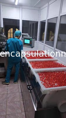 Controle do Plc da máquina da capsulagem do certificado 5rpm Softgel do CE