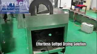 Solução de eficiência de secador de copo Easy Lift Softgel